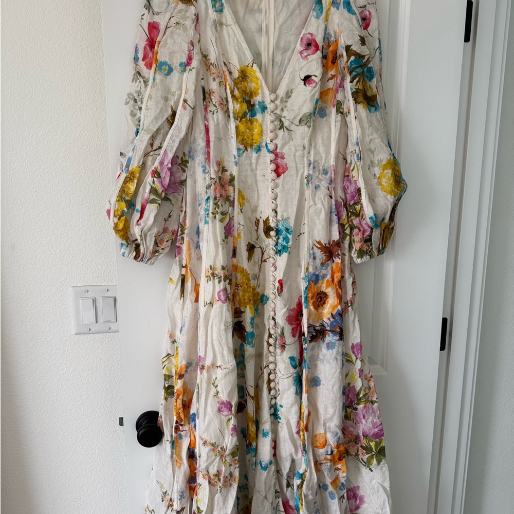 Zimmermann Multicolor Floral Dress - Picture 2 of 4